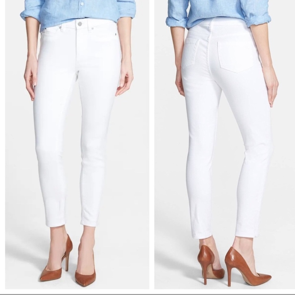 Vince Camuto Classic Skinny Jeans white cotton  spandex denim women’s sz 25 NWOT
